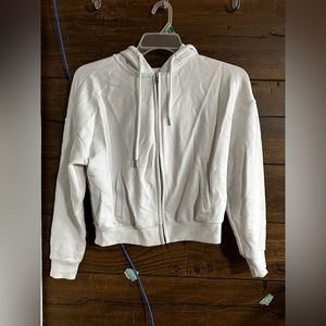 Garage cropped zip up hoodie *sale* (read description)